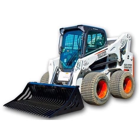 eterra skid steer skeleton bucket|Skid Steer & Excavator Construction Attachments .